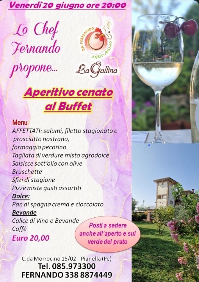 Aperitivo cenato al buffet: si replica